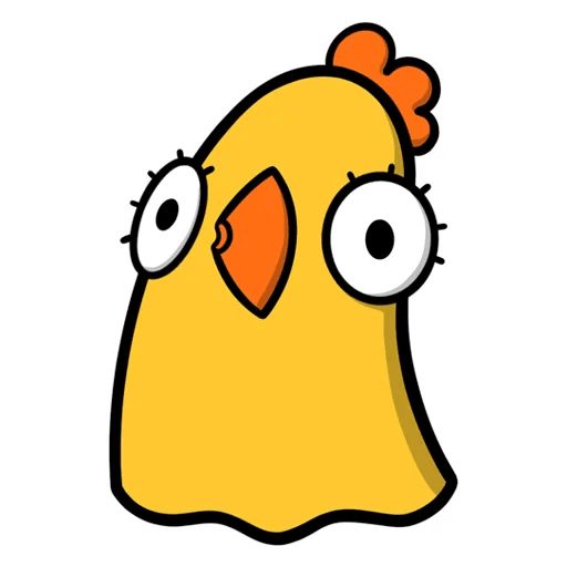 Sticker “Chicken Dora-11”