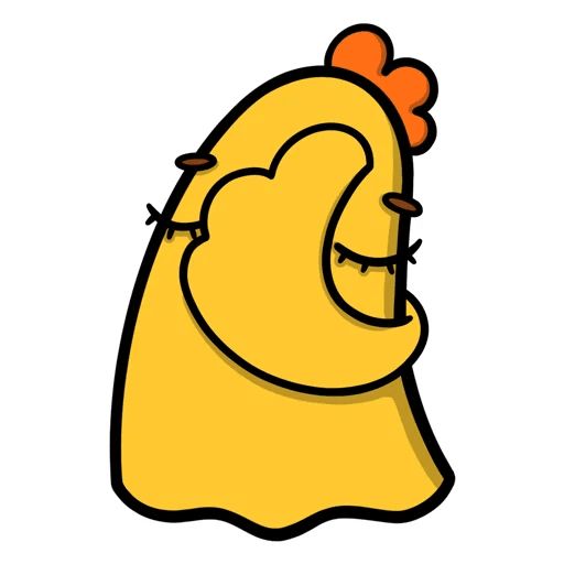 Sticker “Chicken Dora-4”