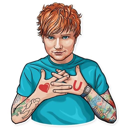 Sticker “Sheeran-12”