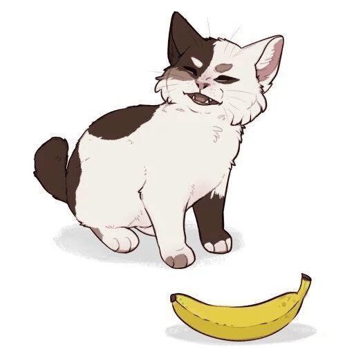 Sticker “Cat Gate Banana-4”