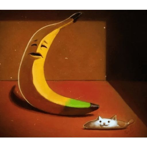 Sticker “Cat Gate Banana-9”