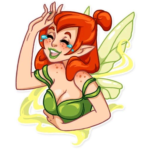 Sticker “Green Fairy-1”