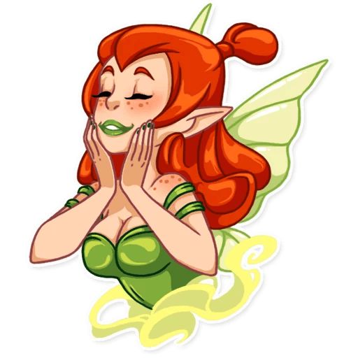 Sticker “Green Fairy-10”