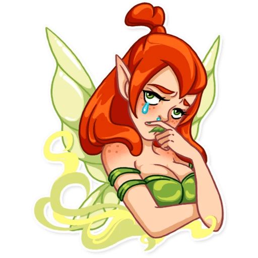 Sticker “Green Fairy-7”