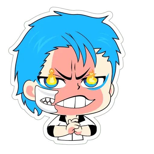 Bleach” stickers set for Telegram