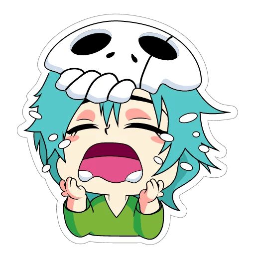 Telegram Sticker 😦 from «BLEACH» pack