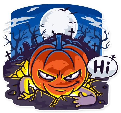 Sticker “Halloween Ghost-5”