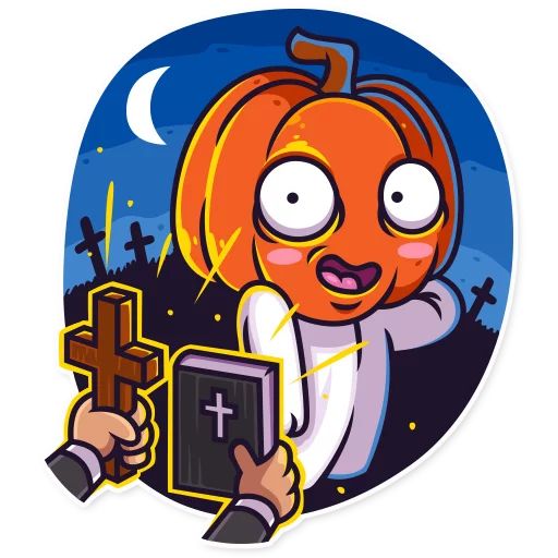 Sticker “Halloween Ghost-7”