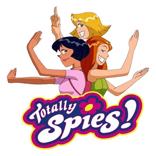 Sticker “Totally Spies!-1”