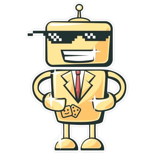 Sticker “Botgaming's Robot-10”