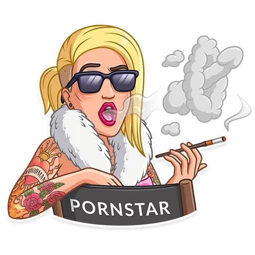Sticker “Porn Actress-11”