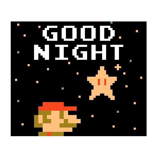 Sticker “Mario: 8 bit-2”