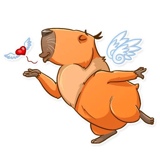 Sticker “Mr. Capybara-2”