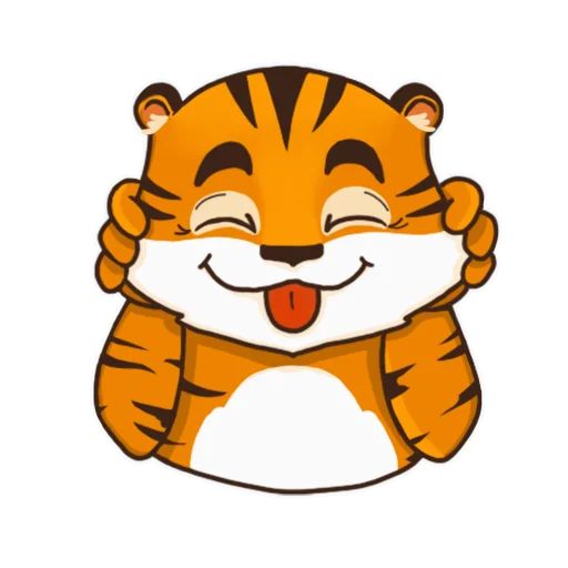 Sticker “Tiger Tee-10”