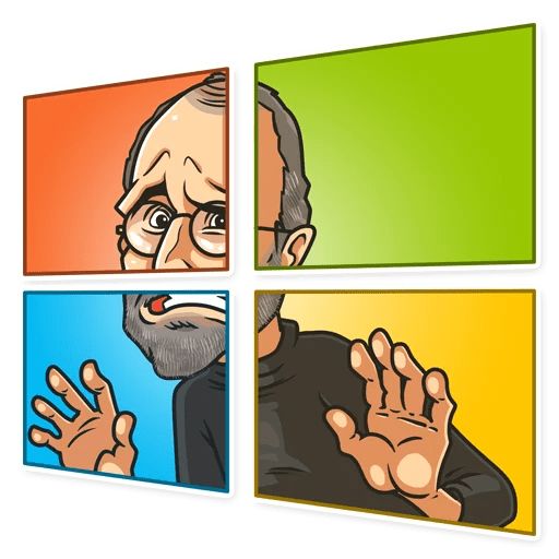 Sticker “Steve Jobs-4”