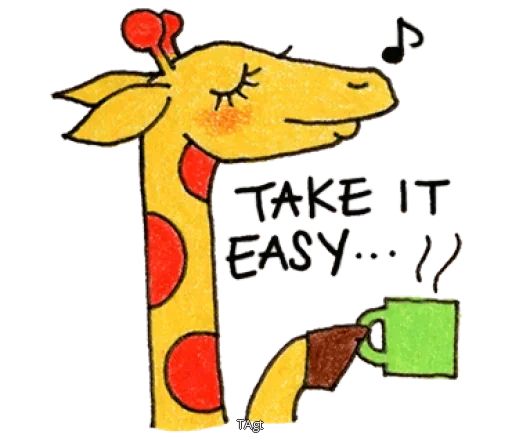 Sticker “Take it easy-6”