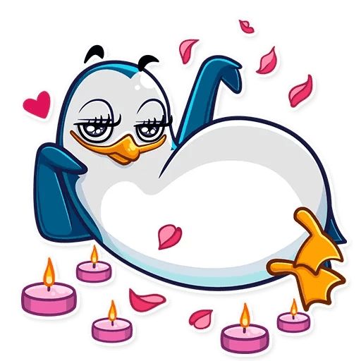 Sticker “Lonely Penguin-3”