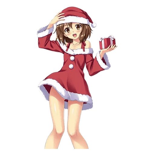 Sticker “Anime Santa-10”