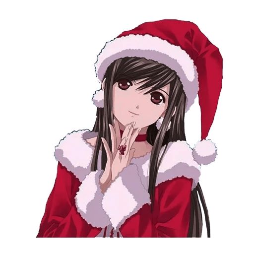 Sticker “Anime Santa-12”