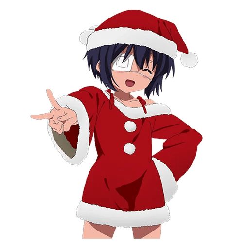 Sticker “Anime Santa-4”