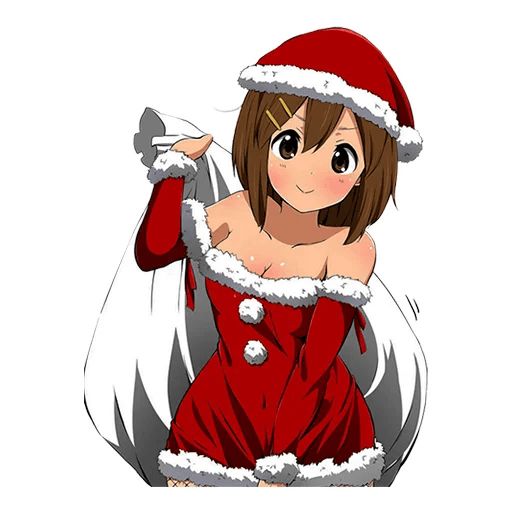 Sticker “Anime Santa-7”