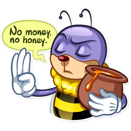 Sticker “Ben The Bee-6”