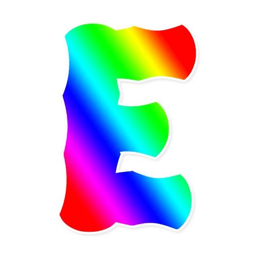 Sticker “Funny alphabet-5”