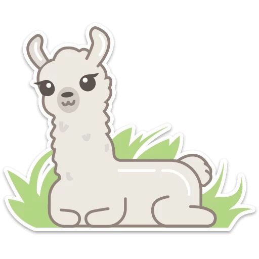 Sticker “Llama-10”