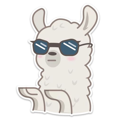 Sticker “Llama-7”