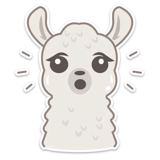 Sticker “Llama-8”