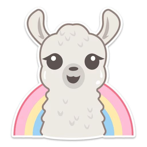 Sticker “Llama-9”