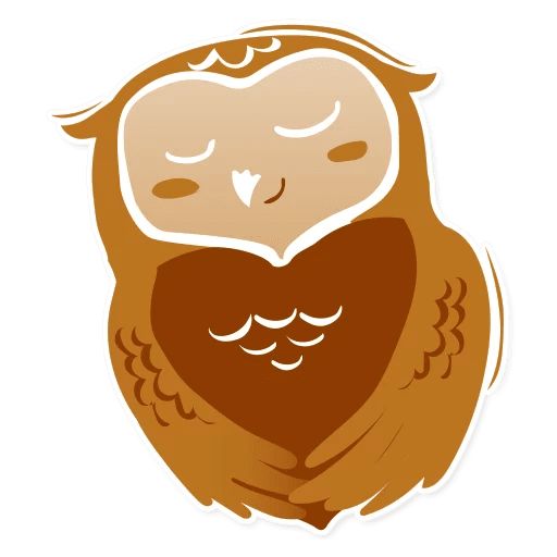 Sticker “Owl Sofa-4”