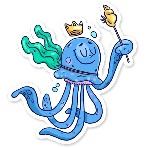 Sticker “Jellyfish-1”