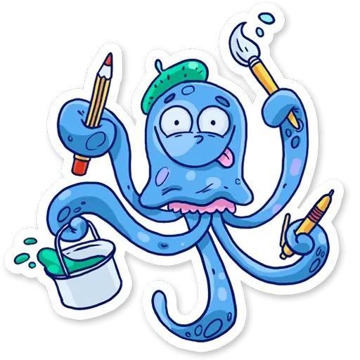 Sticker “Jellyfish-3”