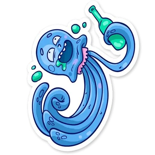 Sticker “Jellyfish-5”