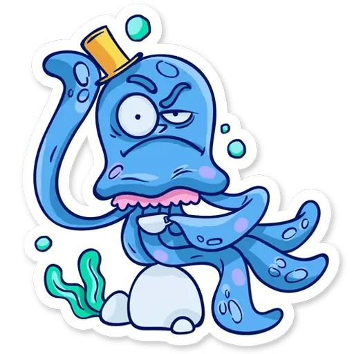 Sticker “Jellyfish-9”