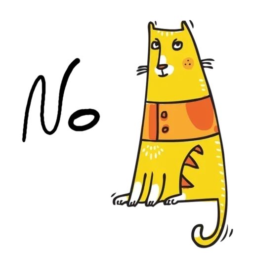 Sticker “Yellow Home Cat-1”