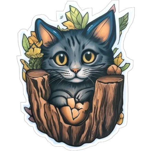 Sticker “Stump-6”