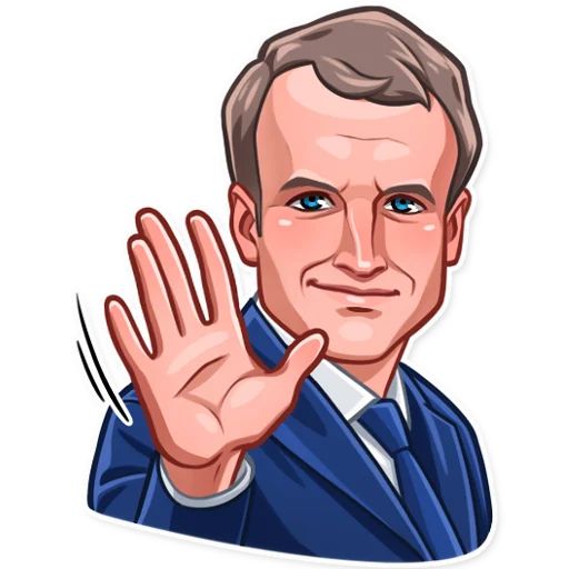 Sticker “Emmanuel Macron-5”