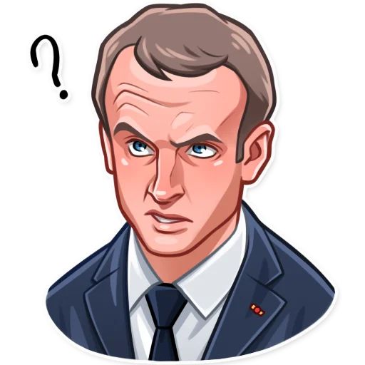 Sticker “Emmanuel Macron-7”