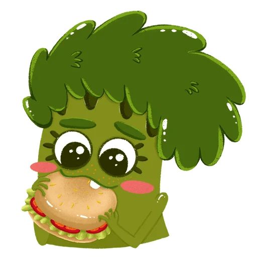 Sticker “Baby Broccoli-1”