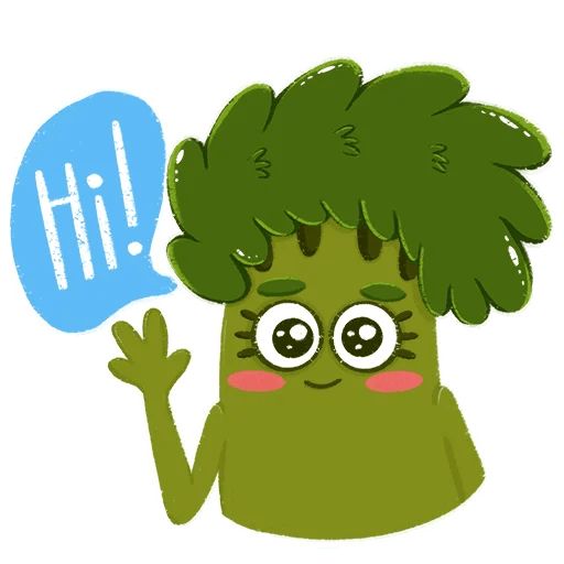 Sticker “Baby Broccoli-3”