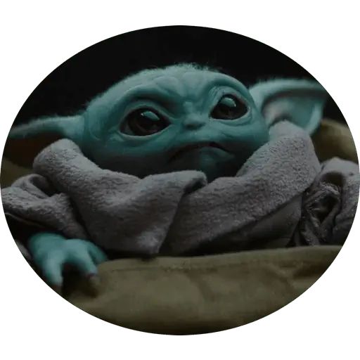 Sticker “Baby Yoda-12”