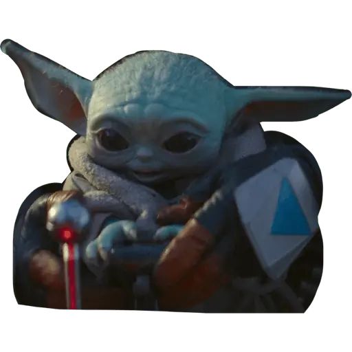 Sticker “Baby Yoda-2”