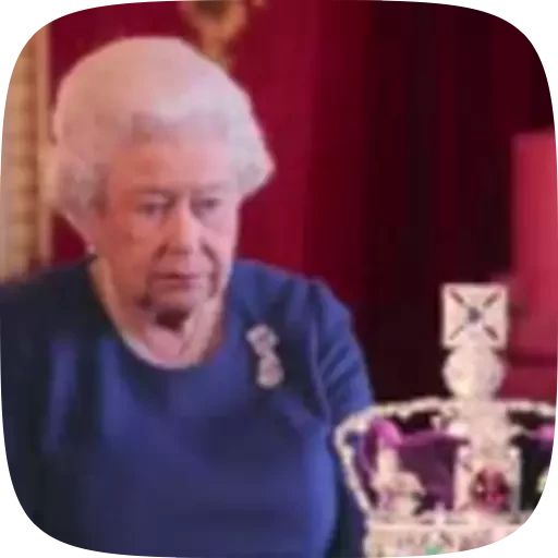Sticker “Queen Elizabeth II-12”