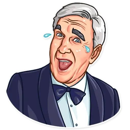 Sticker “Leslie Nielsen-1”