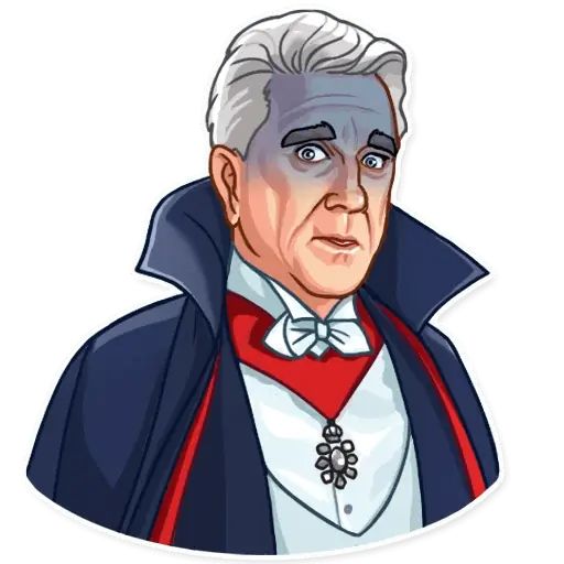 Sticker “Leslie Nielsen-4”