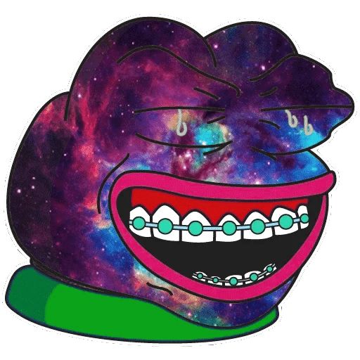 Sticker “Galaxy Pepe-4”