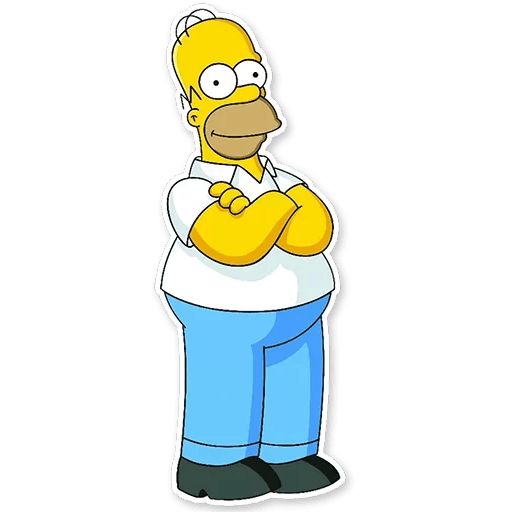 Sticker “Homer Simpson-3”