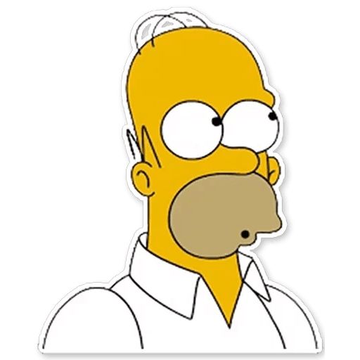 Sticker “Homer Simpson-8”